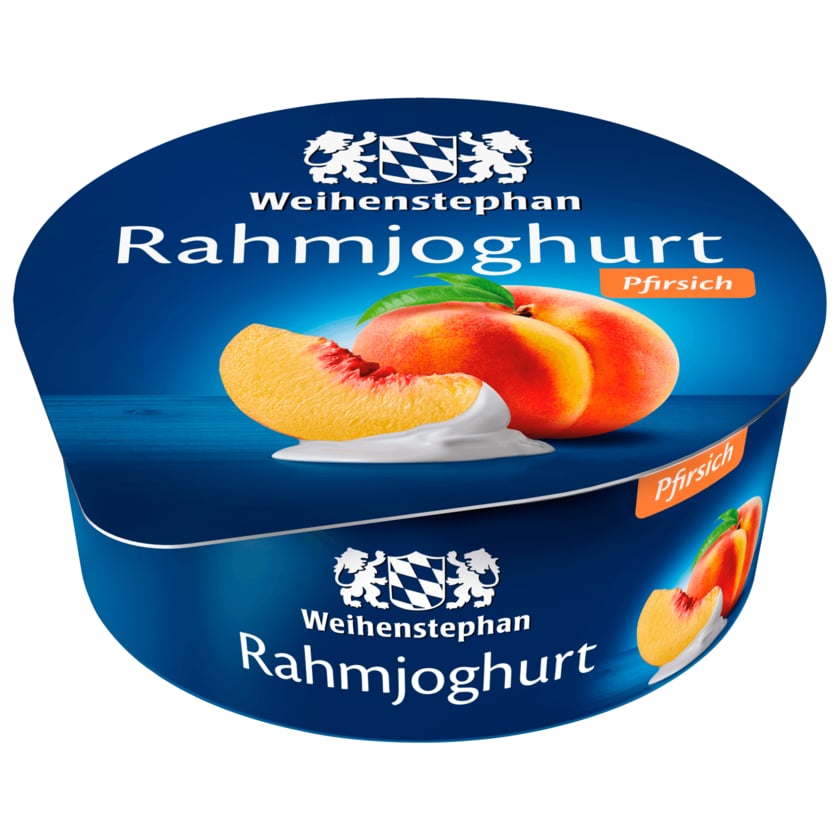 Weihenstephan Rahmjoghurt Pfirsich 150g